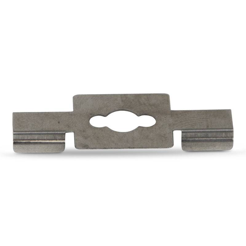 Grapa metálica para sujeción de perfil de aluminio 20x27mm (1ud)