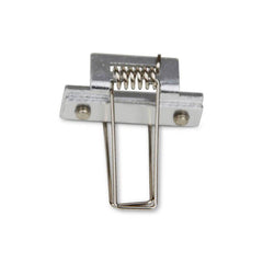 Grapa metálica para sujeción de perfil de aluminio empotrable 36x28mm (1ud)