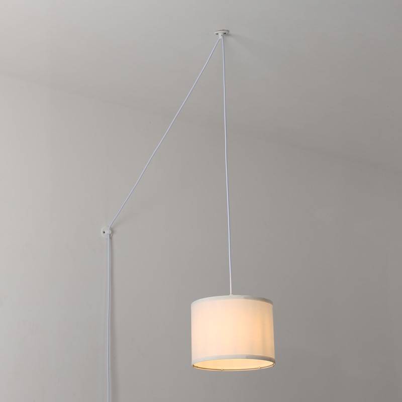 Lámpara colgante decorativa "KIM" - Con cable y enchufe - E27