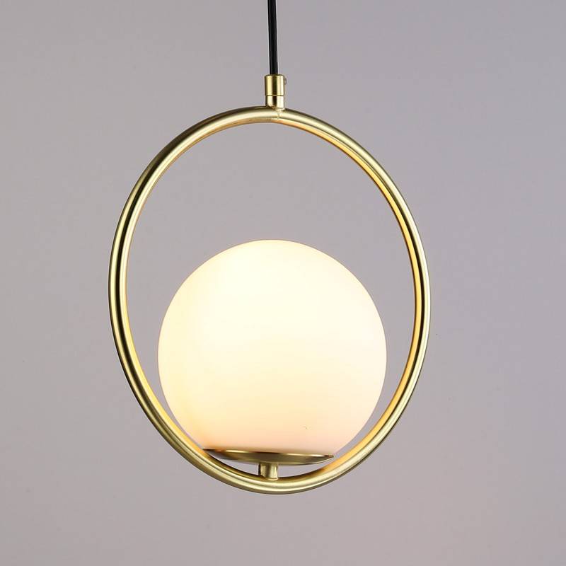 Lámpara colgante bola cristal "KATE" - E27