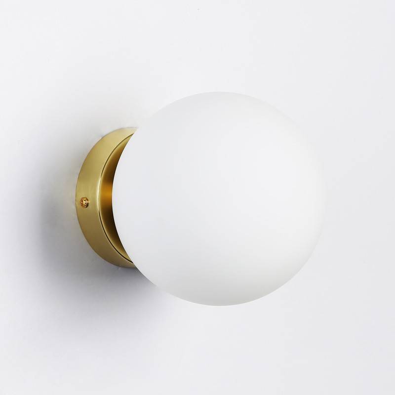Aplique de pared bola cristal "Rober"