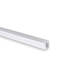 Perfil de aluminio para tira LED de 5mm superficie - 8X12mm - 2metros