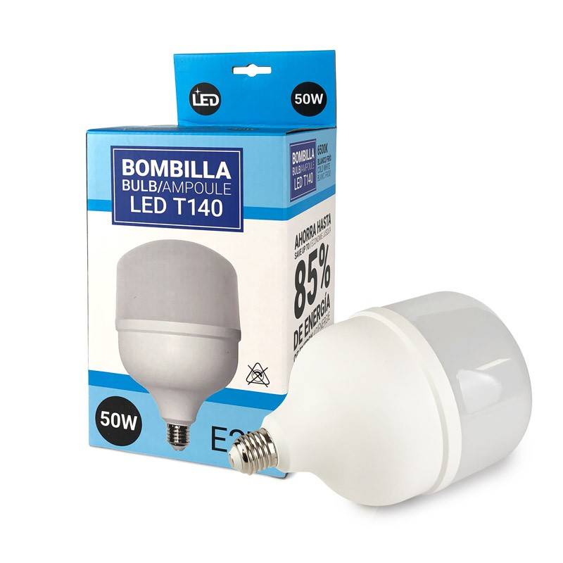 Bombilla LED de alta potencia E27 T140 - 50W