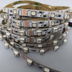 Tira de LED 12V-DC 72W ancho 5mm multicolor RGB IP20 (SMD3535 72ch/m) Rollo 5 metros