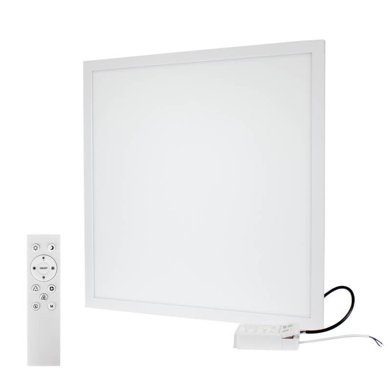 Panel LED de superficie WIFI SMART RGB / RGBW + CCT - 60x60 cm - 40W - Con KIT de montaje