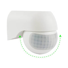 Sensor de movimiento infrarrojo PIR orientable IP44