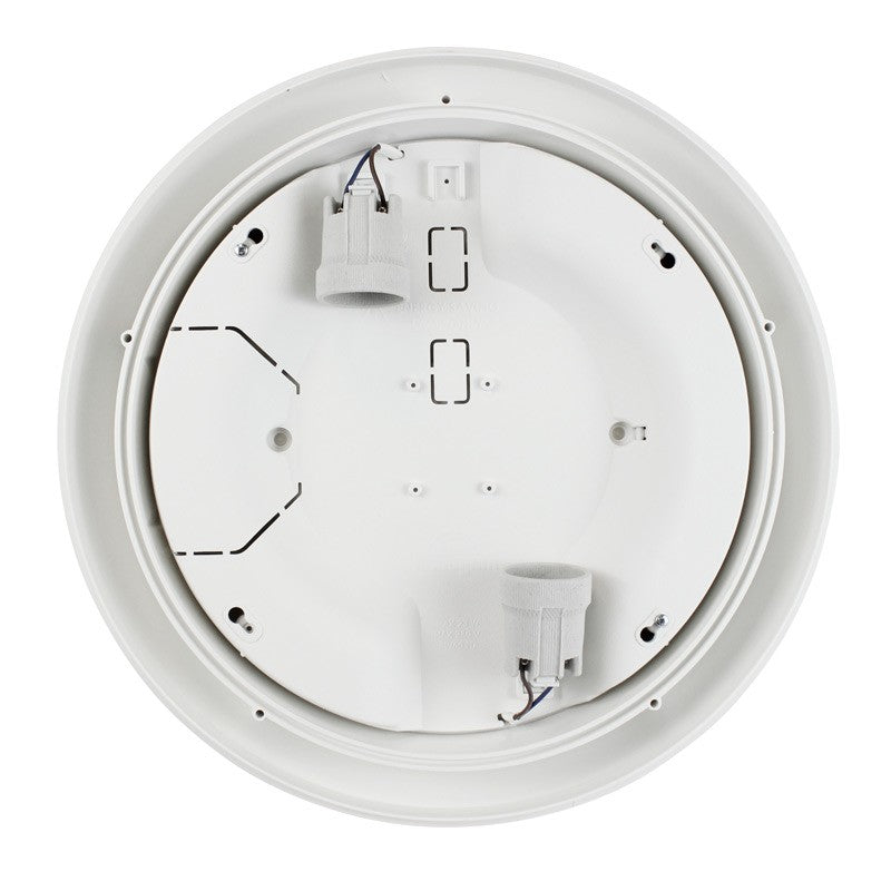 Plafón estanco para techo o pared FUMAGALLI UMBERTA 2x E27 IP66
