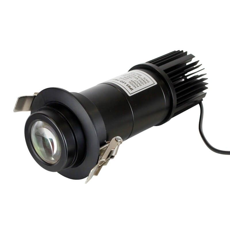 Proyector de logos LED GOBO 10W empotrable interior - IP40