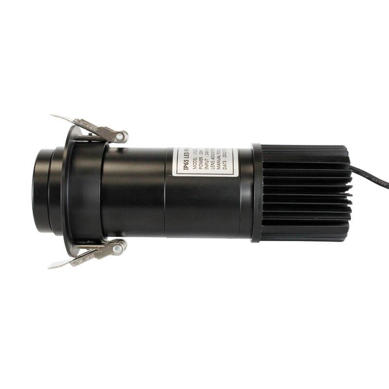 Proyector de logos LED GOBO 10W empotrable interior - IP40