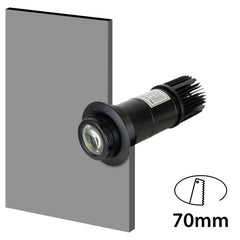 Proyector de logos LED GOBO 10W empotrable interior - IP40