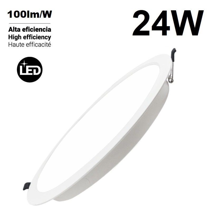 Downlight LED empotrable Slim 24W - Corte Ø275mm