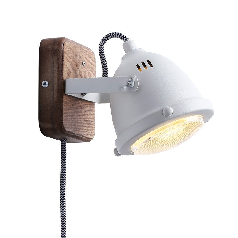 Aplique de pared industrial "Mott" - Orientable - GU10 Incluida