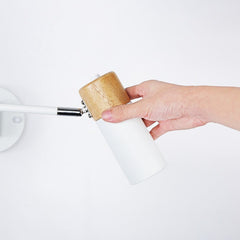Aplique de pared nórdico extensible "LOGAN" - E27 G45