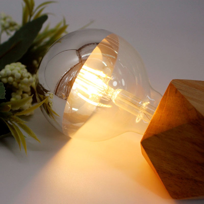 Bombilla Led Efecto Espejo Plateada E27 6W