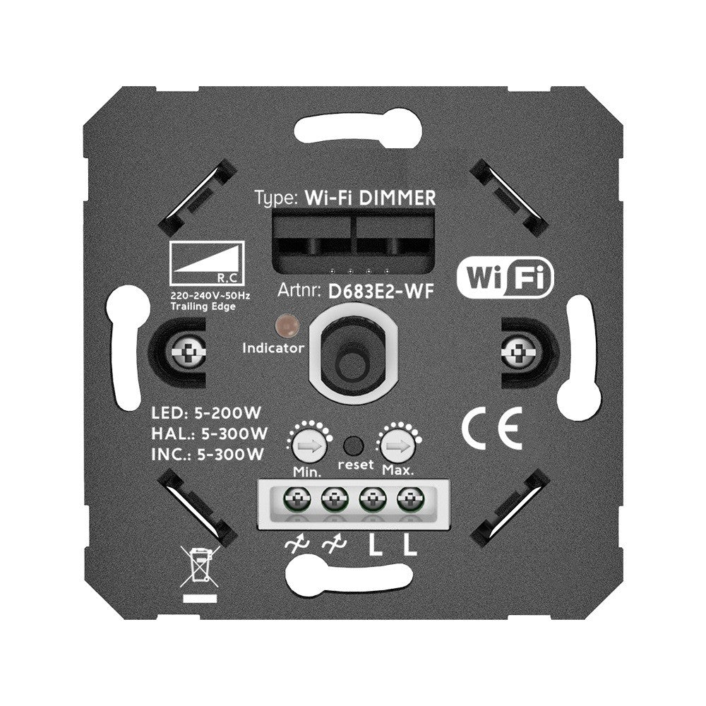 Dimmer Smart WIFI 200W Función Encendido/Apagado