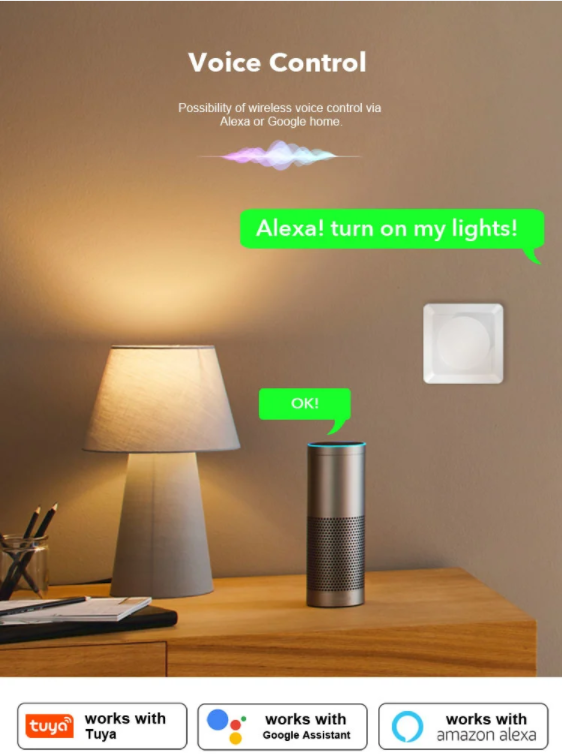Dimmer Smart WIFI 200W Función Encendido/Apagado