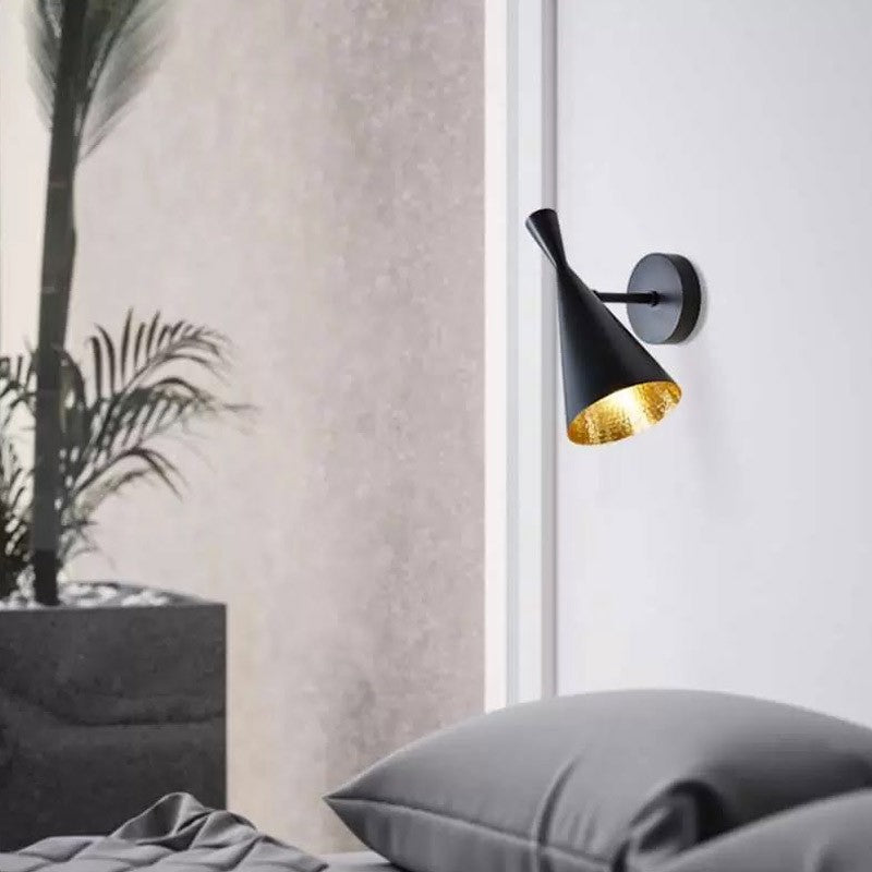 Aplique de pared interior orientable estilo nórdico