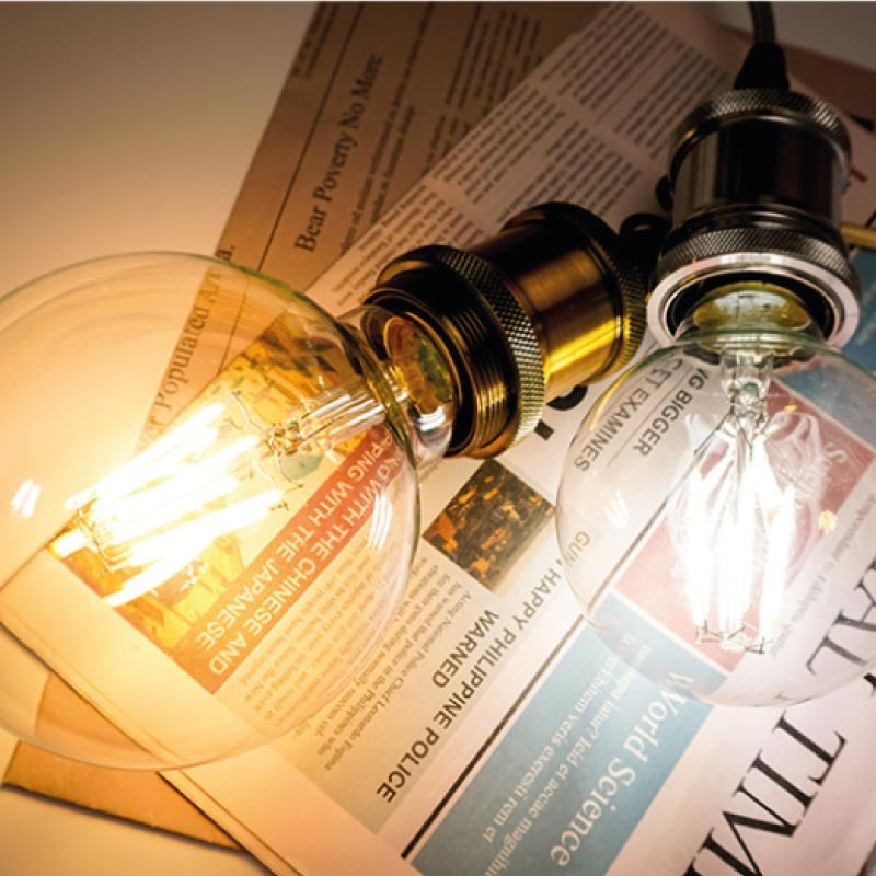 Bombilla LED filamento E27 G95 - 8W