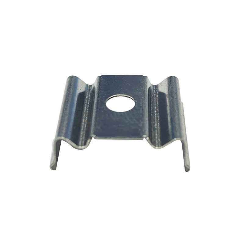 Grapa metálica para sujeción del perfil tira LED doble ref. BPERFALP196