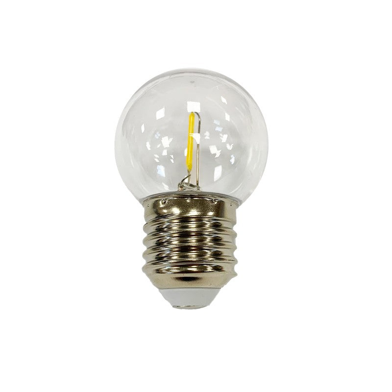 Bombilla LED decorativa de filamento 1W E27