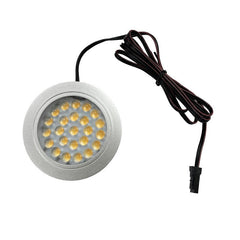 Downlight bajo mueble 2W empotrable y de superficie 12V