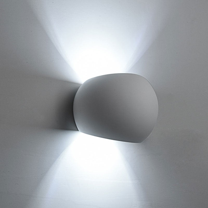 Aplique de pared de escayola "Ball" G9
