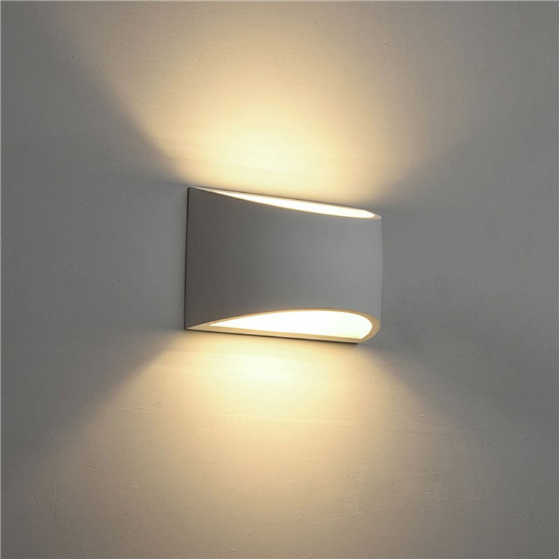 Aplique de pared de escayola "PEARL" - Doble cara - G9