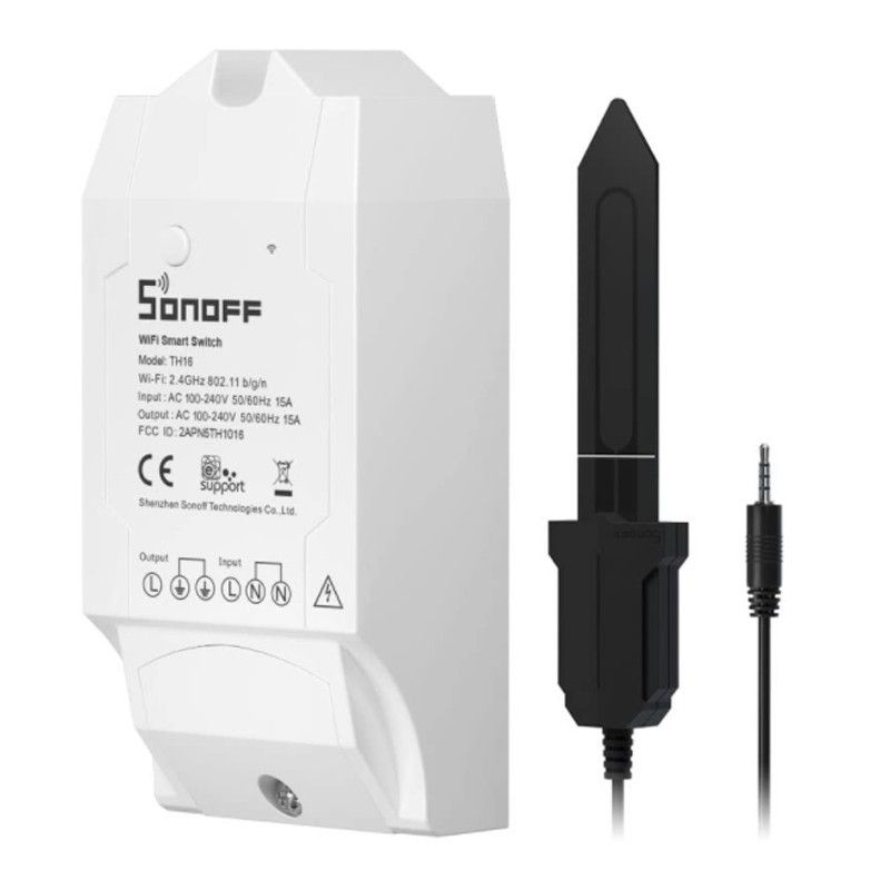 SONOFF con Sensor inteligente de humedad de tierra MS01