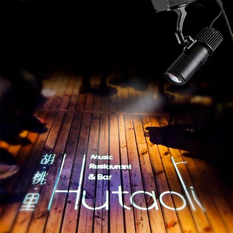 Proyector de logos LED GOBO 50W fijo interior - Óptica 20° -  IP20