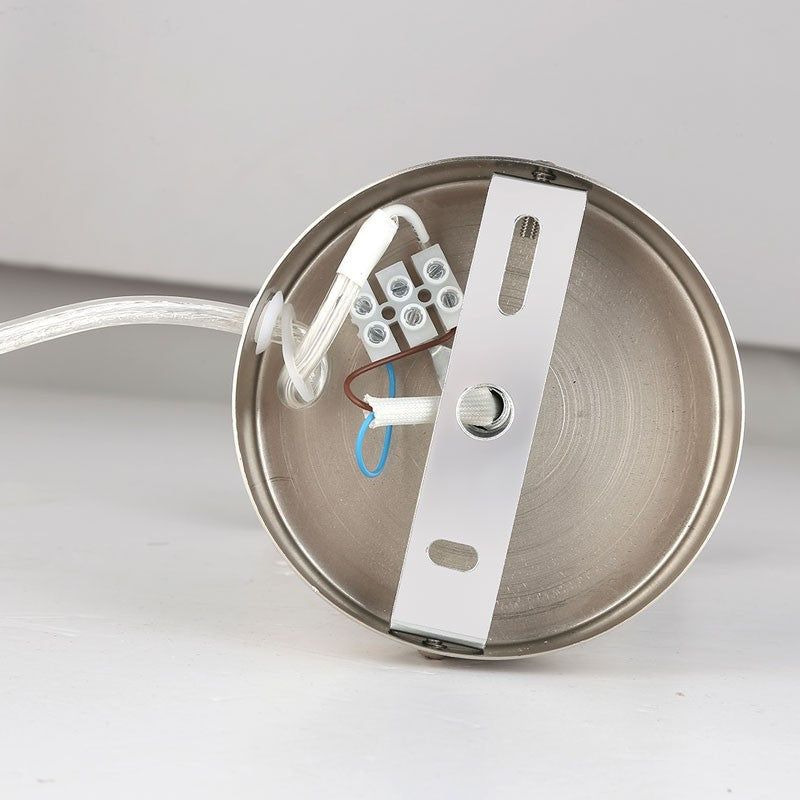 Aplique de pared interior orientable "Ben" con cable y enchufe - E27