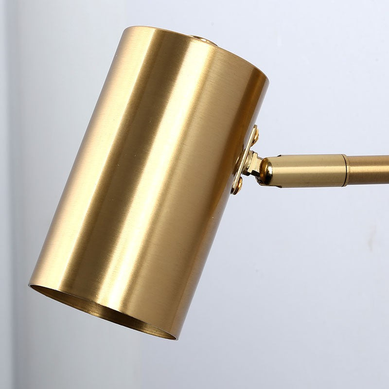 Aplique de pared interior orientable "Ben" con cable y enchufe - E27