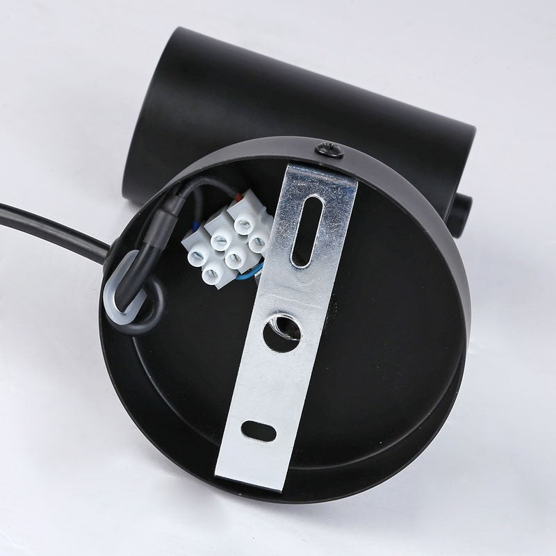 Aplique de pared interior orientable "Ben" con cable y enchufe - E27