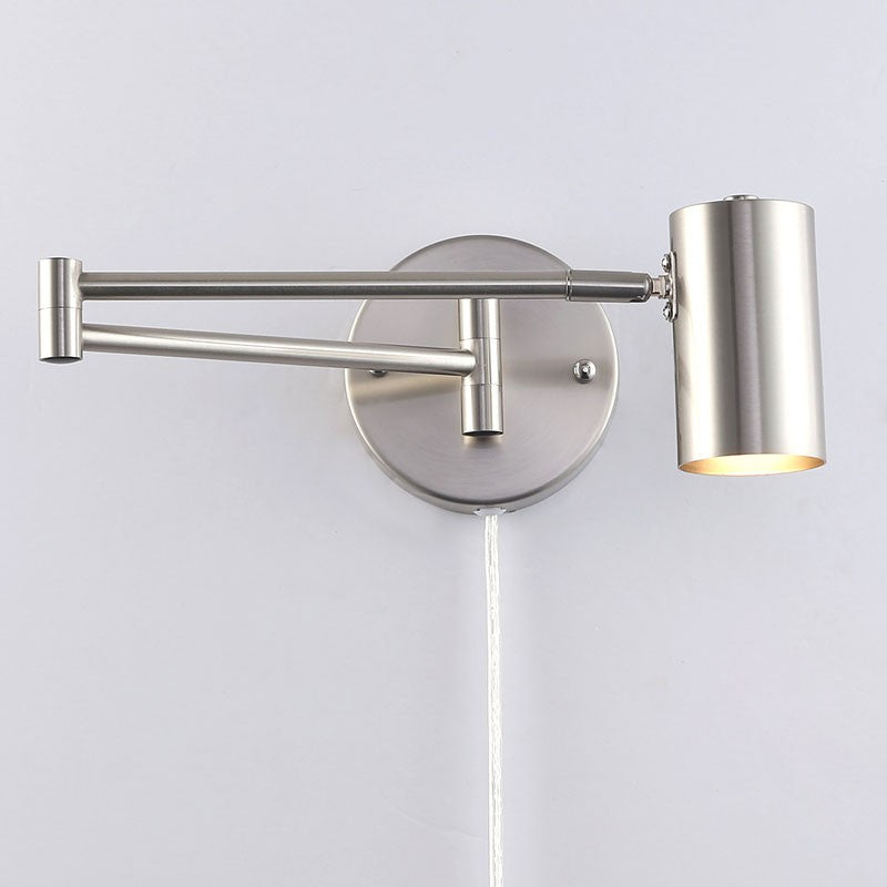Aplique de pared extensible con enchufe "Lisa" - E27 G45