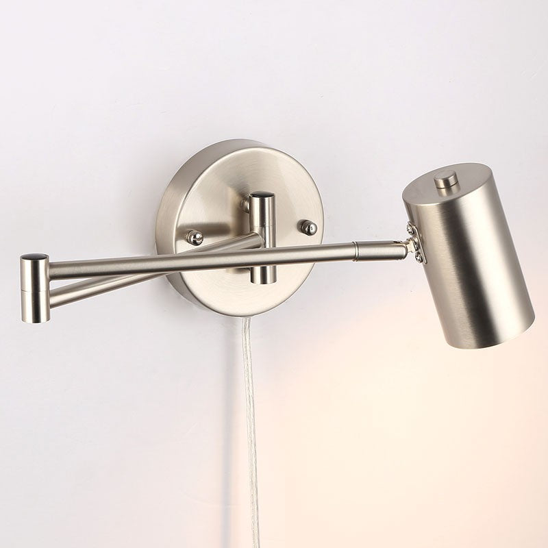Aplique de pared extensible con enchufe "Lisa" - E27 G45