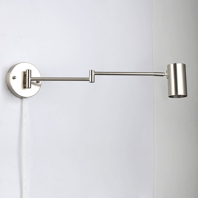 Aplique de pared extensible con enchufe "Lisa" - E27 G45