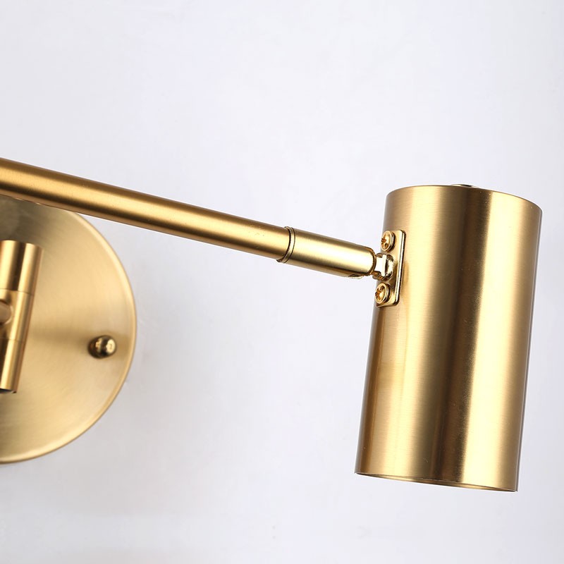 Aplique de pared extensible con enchufe "Lisa" - E27 G45