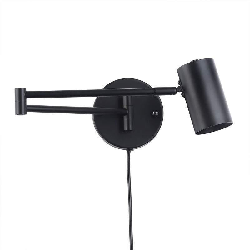 Aplique de pared extensible con enchufe "Lisa" - E27 G45