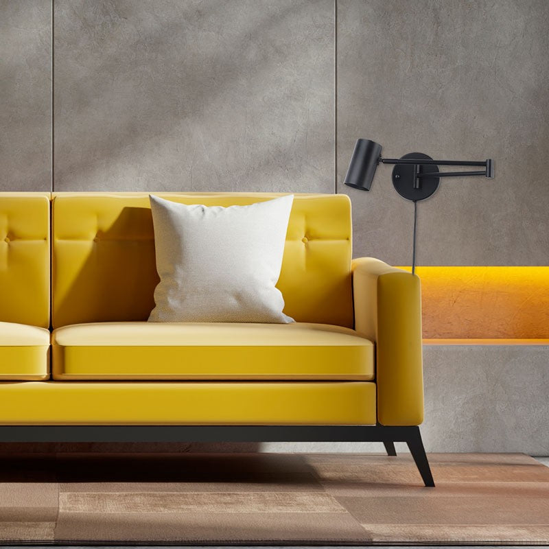 Aplique de pared extensible con enchufe "Lisa" - E27 G45