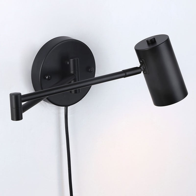 Aplique de pared extensible con enchufe "Lisa" - E27 G45