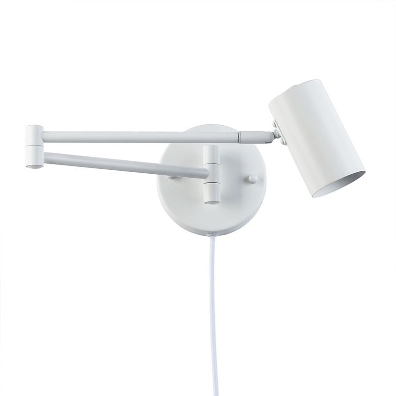 Aplique de pared extensible con enchufe "Lisa" - E27 G45