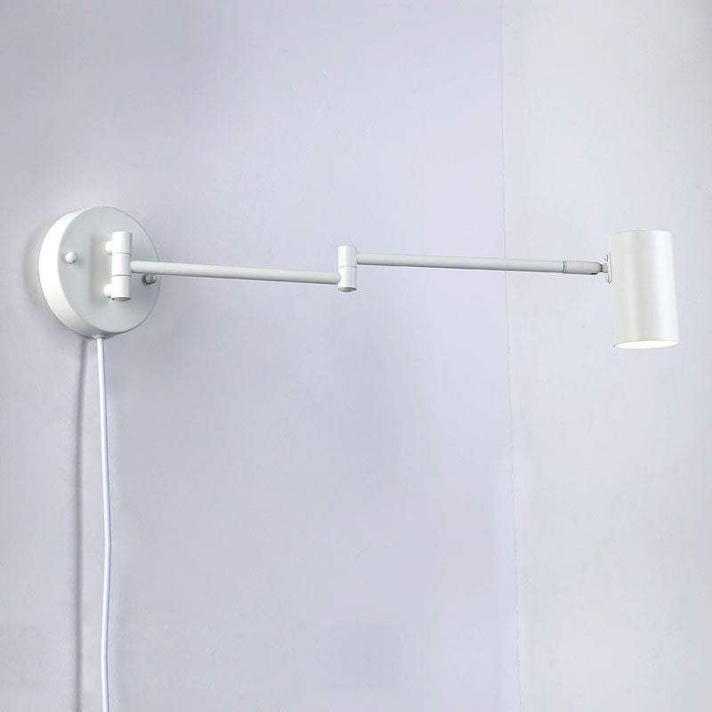 Aplique de pared extensible con enchufe "Lisa" - E27 G45