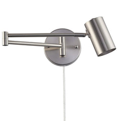 Aplique de pared extensible con enchufe "Lisa" - E27 G45