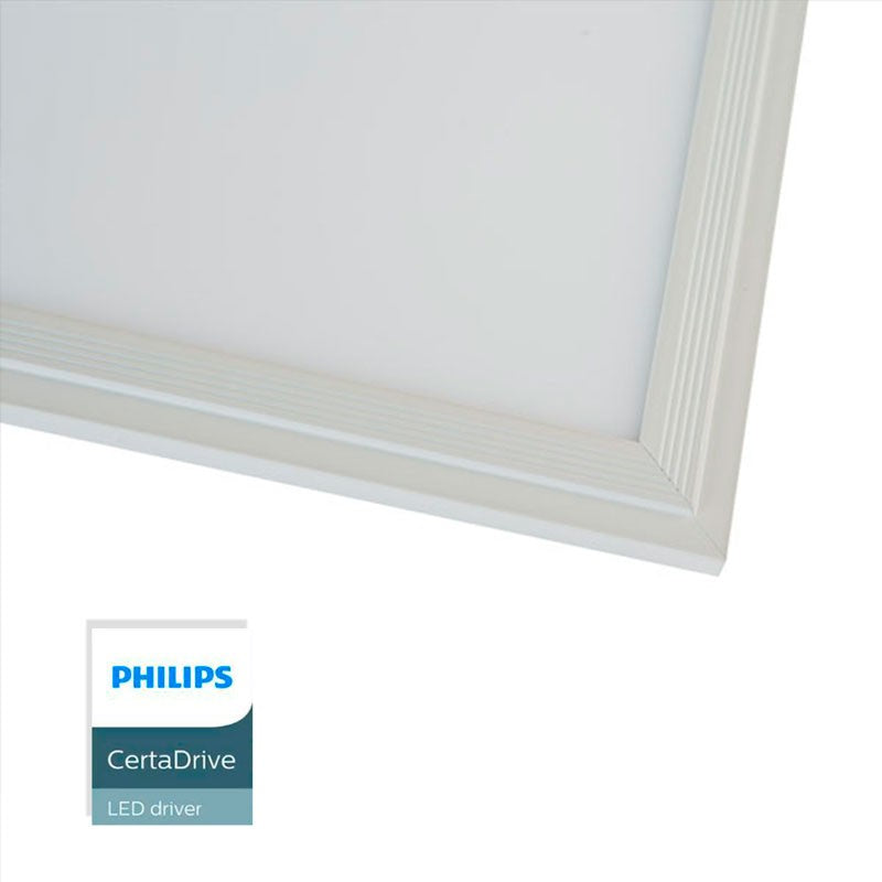 Panel LED slim 120X30 cm -  Driver Philips - 44W - UGR19 - IP40