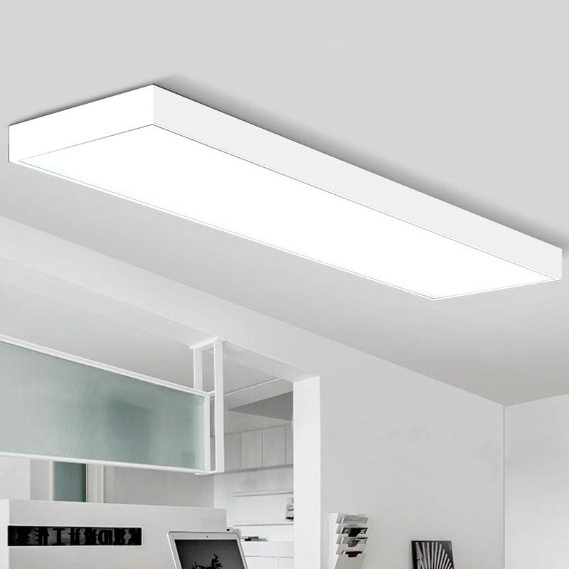 Panel LED slim de superficie 120X30 cm - Driver Philips - 44W - UGR19 - Con KIT de montaje