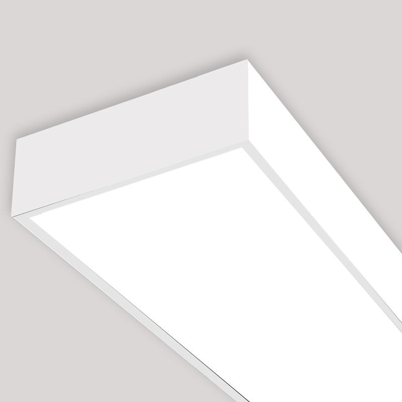 Panel LED slim de superficie 120X30 cm - Driver Philips - 44W - UGR19 - Con KIT de montaje