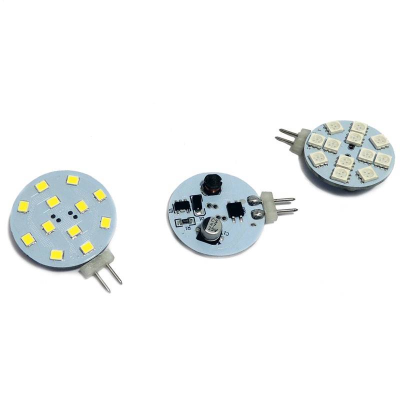 Bombilla LED G4 Bi-Pin 2,3W plana