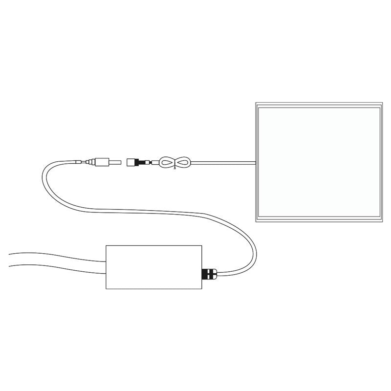 Pack de 10 paneles LED slim 60X60 cm - Driver Philips - 44W - UGR19 - IP40