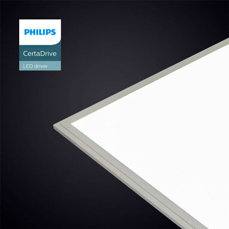 Pack de 12 paneles LED slim 60X60 cm - Driver Philips - 44W - UGR19 - IP40