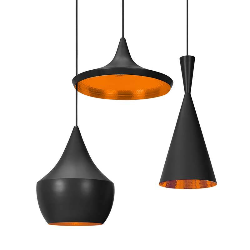 Lámpara colgante metal "Solvang"