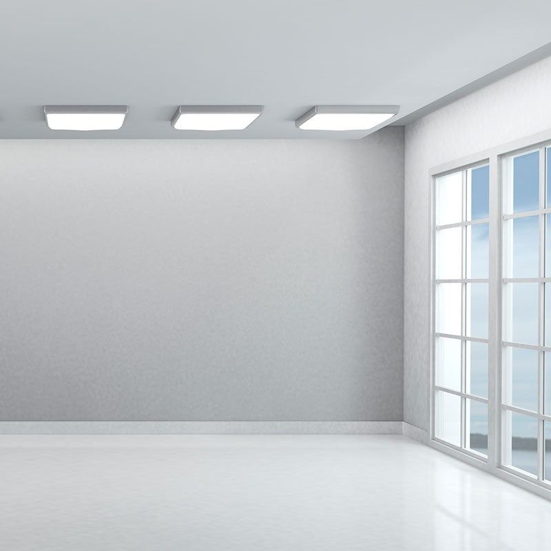 Panel LED slim de superficie 60x60cm - Driver OSRAM - 40W - UGR18 - CRI90 - Con KIT de montaje